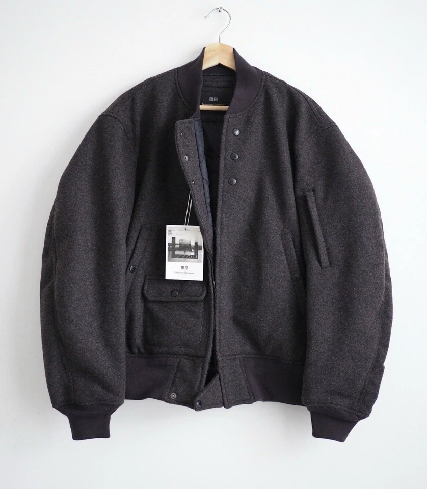 Engineered Garments NY Bomber Pufftech Uniqlo Heattech Jacket Oversized Large - Image 1 of 4