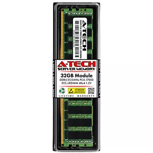 32GB 4Rx4 PC4-2133P-L HP ProLiant DL385 G10 ML350 G10 XL230a G9 Memory RAM - Picture 1 of 5