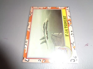 1991 Topps Desert Storm - #205 F-15 Tomcat - Bild 1 von 2