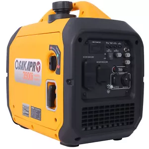 3500 Watt Generator Portable Inverter Gas Powered EPA Compliant w/CO SENSOR Comp - Picture 1 of 15