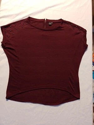 Top de mujer Firetrap talla 10 adornado marrón 20975 Foto 1 de 4