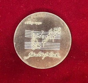 20 Mark DDR Silber, Johann Sebastian Bach 1975, in vz-bankfrisch - Bild 1 von 2