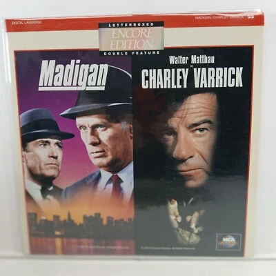 MADIGAN/CHARLEY VARRICK | Letterboxed Double Feature | Laserdisc (LD) EX! - Imagem 1 de 2