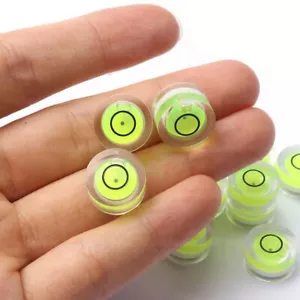 5 pz/set mini misuratore di livello circolare di precisione bolla righello orizzontale strumento - Foto 1 di 14