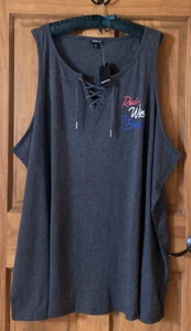 TORRID TANK TOP SLEEVELESS COTTON SHIRT BLOUSE TOP 6 6X 6XL 30 NEW - Picture 1 of 5