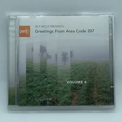 Greetings From Area Code 207 [Vol. 6] 2-CD OOP 2005 WCLZ Portland ME Local Music - Image 1 of 4