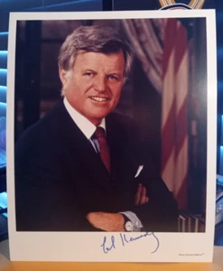 Ted Kennedy Autographed/sighned 8x10 Photo - US Senator Massachusetts Congress - Picture 1 of 2