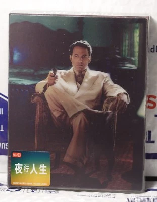 NEW LIVE BY NIGHT BLU-RAY FULL LENTI SLIP STEELBOOK! HDZETA SILVER! ONLY 400! - Image 1 of 4