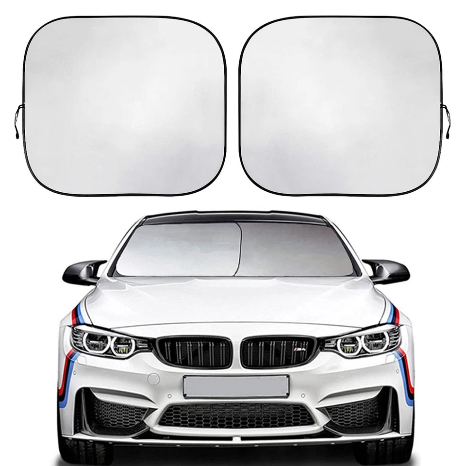 2 piezas Para Chrysler Accesorios Parabrisas Coche Parasol Bloque de Rayos UV Parasol Ventana Visera Foto 1 de 4