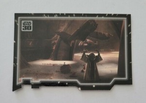 Topps Star Wars 30th Anniversary Tryptic Trading Card The Power of the Force 1