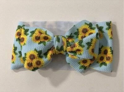 Sunflower Waffle Headband 6 Months and Up - Image 1 of 2