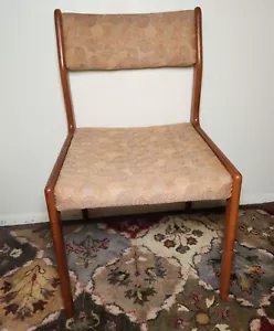 Farso Stolefabrik teak chair, Danish 70's mid-century chair - Picture 1 of 21