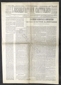 Zeitung - Der katholische Beobachter - Jahr XXXI - Nr. 239 - 1894 - Bild 1 von 1