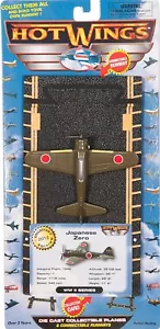 Daron Worldwide Hot Wings Japanese Zero con pista collegabile modello pressofuso - Foto 1 di 1