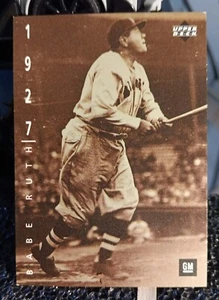 1994 UPPER DECK #8 Babe Ruth THE AMERICAN EPIC CARD - Picture 1 of 2