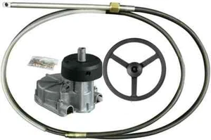 Cable Ultraflex para dirección de barco 14 ft M66 con casco T85 inc rueda negra - Imagen 1 de 5