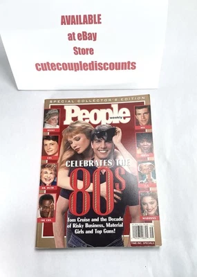 People Weekly Celebrates the 80's 2001 Special Collector's Edition VTG Magazine - Image 1 of 4