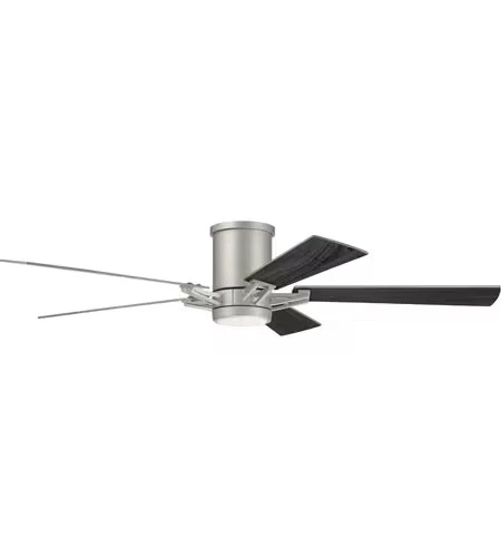 Painted Nickel 52"Ceiling Fan from the Wyatt Collection - Image 1 of 1