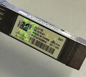 Cisco GLC-TE 30-1475-01 1000BASE-T SFP Transceiver With Hologram - Zdjęcie 1 z 2