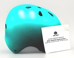 Casco bici bambino Glaf grande verde. Nuovo - Foto 1 di 6