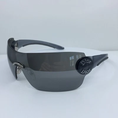 Новый Christian Dior Schlak 2 щит солнцезащитные очки C. WG7 серый и черный Dior солнцезащитные очки - Изображение 1 из 4