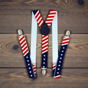 Bretelle per Uomo - Bretelle Uomo Regolabile con Schiena a Y con 3 Resistenti Forte  - Foto 1 di 1