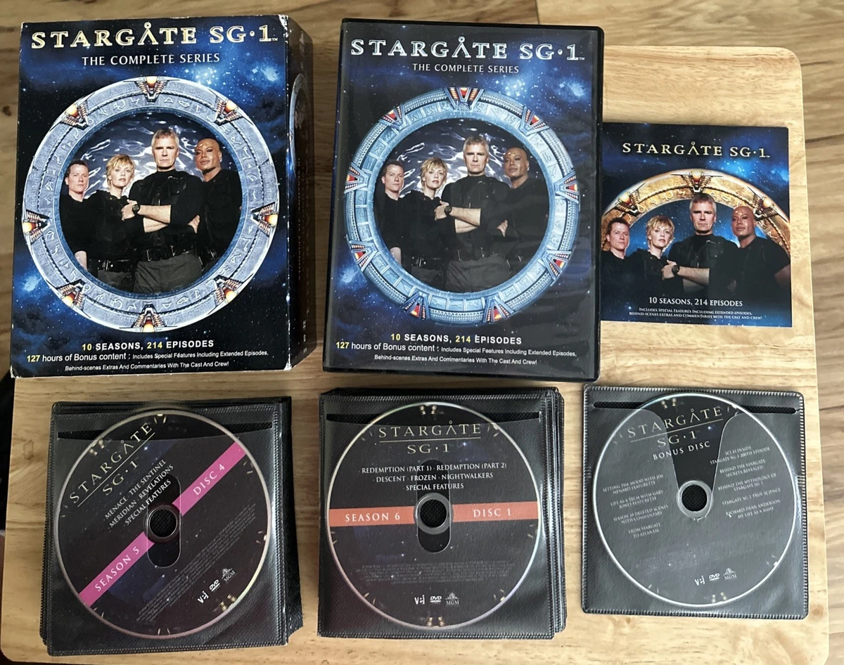 Stargate SG 1 Complete Series DVDs & Blu-ray Discs for sale | eBay