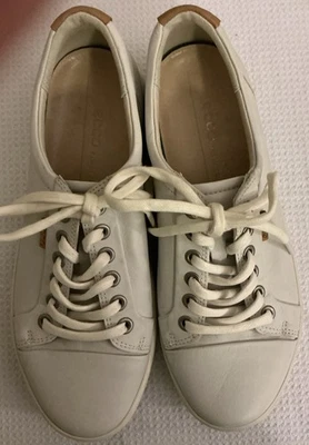 NUEVO Zapatos Tenis Ecco Mujer Blancos Talla 37 Foto 1 de 4