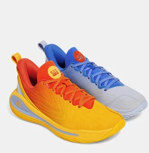 Under Armour Kids' Curry 12 What The Bay, Style#6006147-453, Size 4Y, Multicolor - Picture 1 of 14