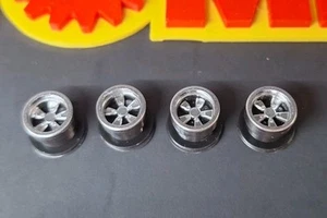 4 Chrome CRAGAR SS RIMS WHEELS for Schaper Stomper 4x4 w/ 2mm Axles - 3D Resin - Picture 1 of 5