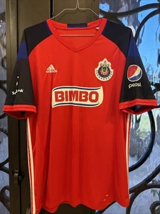 Chivas Guadalajara Adidas Chicharito De Colección Raro XXL Scotiabank y Pepsi Bimbo - Imagen 1 de 10