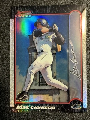 1999 Bowman Chrome - Jose Canseco #266 International Refractor /100 - Image 1 of 2