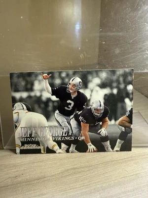 1999 Skybox Dominion #56 Jeff George Oakland Raiders - Image 1 of 2