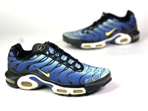 Nike Air Max Plus Tn Hyper Blau Schwarz Gelb Weiß 604133-475 Herren Größe 12 - Bild 1 von 8