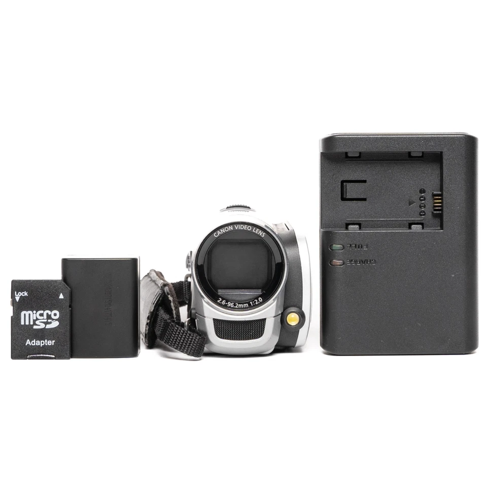 Canon Legria FS306 Digital Camcorder - Silver - FULLY FUNCTIONAL - Image 1 of 4