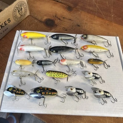 Lote de señuelos Heddon Zara Spook Wounded Crazy Crawler Torpedo Topwater Foto 1 de 4