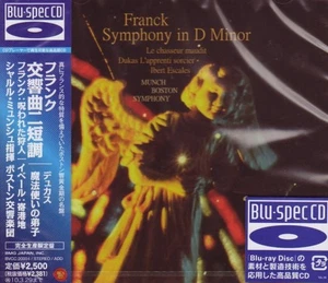 Munch/BSO - Franck: Sym in D Minor, etc. [Blu-spec CD] [Limited Release] (Japan) - Picture 1 of 2