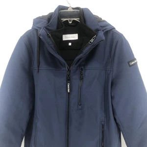 Chaqueta con capucha interior + exterior extraíble sistema 3 en 1 Calvin Klein para hombre AZUL PEQUEÑA - Imagen 1 de 14