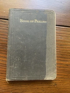 1899 Book of Psalms American Bible Society Antike Taschenausgabe - Bild 1 von 11