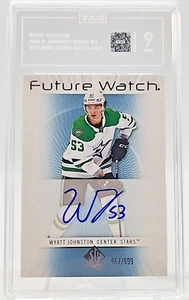 2022-23 SP Authentic 2012 Retro Future Watch Wyatt Johnston RC AUTO /699 TAG 9 - Bild 1 von 13