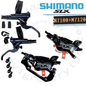 Shimano SLX BL-M7100 + BR-M7120 Set pinze freno a disco 4 pistoncini (LF/RR) Nuovo - Foto 1 di 1