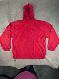 National Corvette Museum Men's XL Hooded 1/2 Zip Pullover Windbreaker EUC - Picture 1 of 13