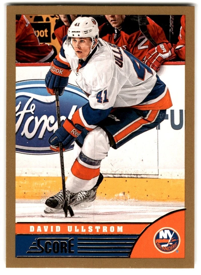 2013-14 Score Gold David Ullstrom #320 New York Islanders - Image 1 of 2
