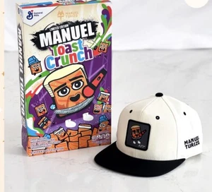 Manuel Turizo Toast Crunch Limited Edition Cereal Box With Rare SnapBack! - Picture 1 of 1