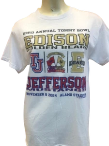 Edison Golden Bears/Jefferson Mustangs "63rd Annual" Tommy Bowl T-Shirt - Picture 1 of 1