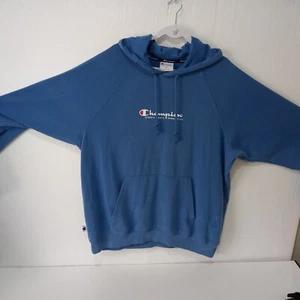Mens Champion Blue Hoodie size XL - Picture 1 of 9