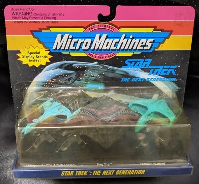 Micro Máquinas Star Trek La Próxima Generación Klingon Borg Romulan 1993 NUEVO Foto 1 de 2