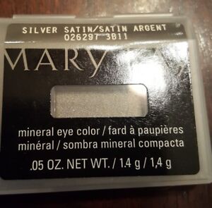Mary Kay MINERAL Eye Color ~ Silver Satin DISCONTINUED