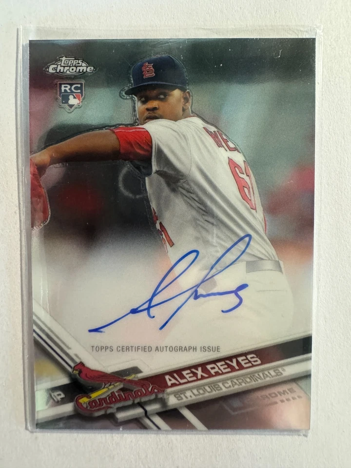 K233,551 - 2017 Topps Chrome Rookie Autographs #RAAR Alex Reyes Auto - Image 1 of 1