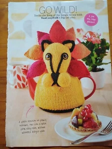 GO WILD! - Big Cat Tea Cosy - Magazine Pull Out - Picture 1 of 1